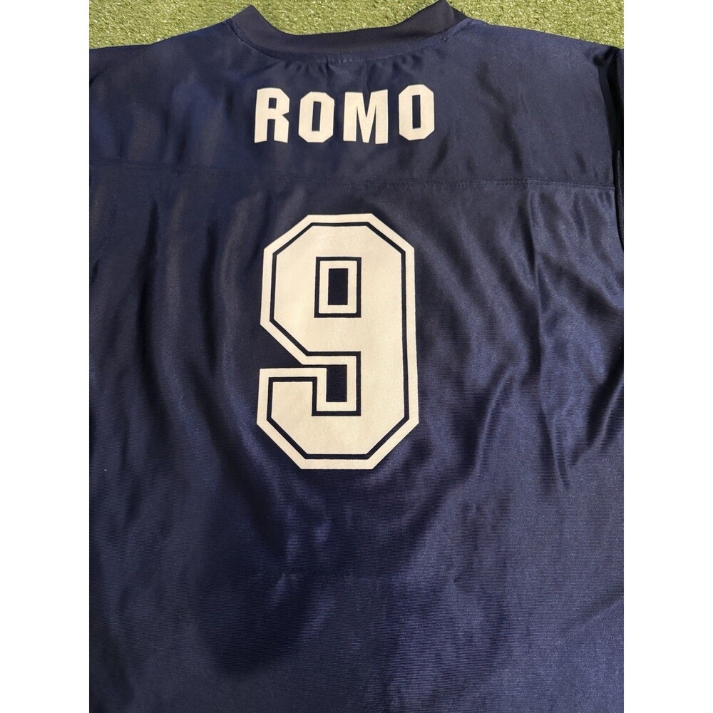 Dallas Cowboys Tony Romo Mens Size XL Jersey Blue Cowboys Authentic Apparel